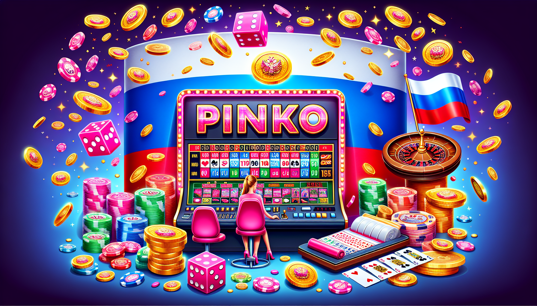 Бонусы в казино Pinco